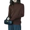 Women's Slim-Fit Double-Sided Fleece High-Neck Long-Sleeve Base Layer - 2025 Autumn/Winter Collection