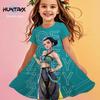 Kpop Demon Hunters Girls Toddler Dress Summer Kids Cartoon Anime Princess Beach Outfit Casual Nightgown