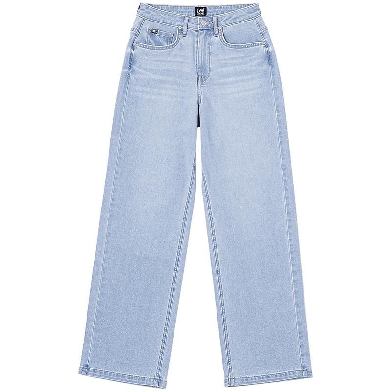 

Lee Women s 428 Cool-Touch Straight Wide-Leg Jeans 28