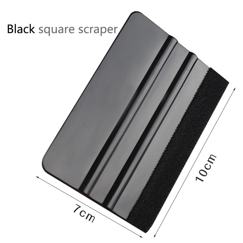 1pc Auto Styling Felt Edge Vinyl Squeegee Car Vinyl Scraper Vehicle Window Tint Film Wrapping Squeegee Applicator Tool