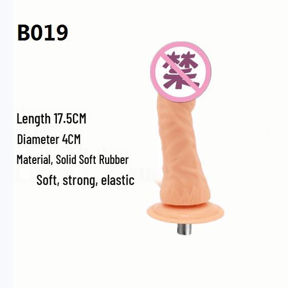 Automatic Three-Hole Adult Sex Toy with Female Simulation Attachment B01