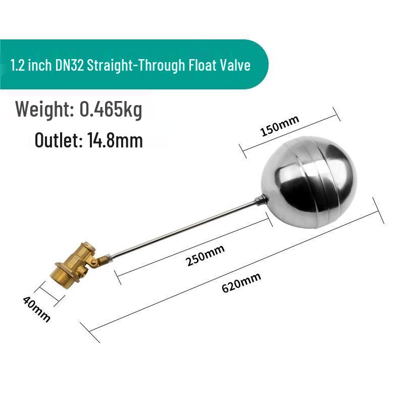 ELEKO Stainless Steel Automatic Water Level Float Valve Controller
