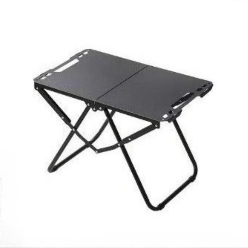 Multi functional outdoor folding table suitable for self driving and hiking camping dining table, quickly open the dining table