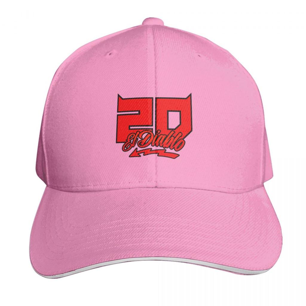 El Diablo Baseball Cap Contrast Two Tone Brim Snapback Flat Bill Strapback Dad Hat