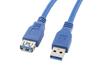 Lanberg AM-AF USB 3.0 Extension Cable 1.8m Blue