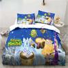 3D Print My Game Singing Monsters Printed Bed Set Duvet Cover Pillowcase Bedding Set Bed Linen Sheet Quilt Cover Queen King Size