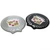 For Cadillac ATS BLS CTS CT4 SLS SRX STS XT4 Escalade Deville DTS 6.2X6.5CM ABS Car Fender Side Sticker Rear Trunk Badge Emblem