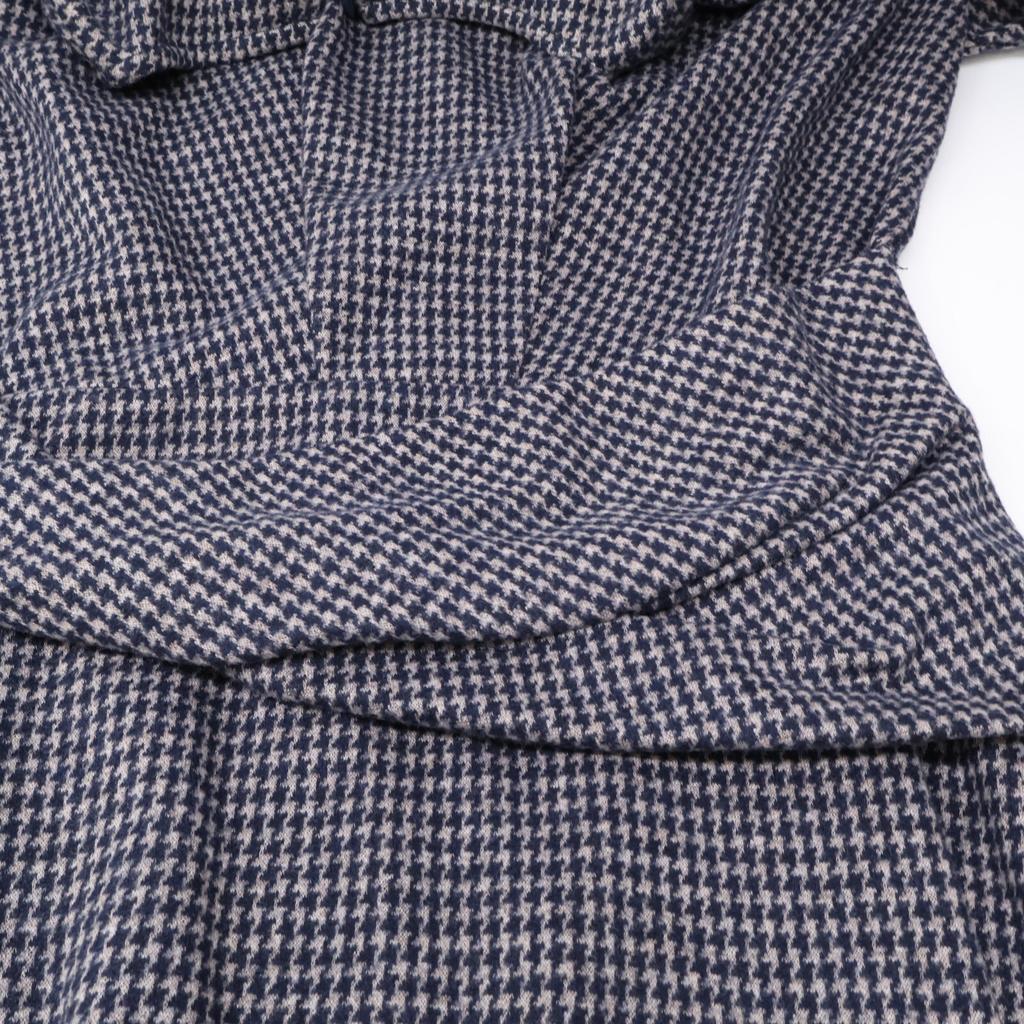 Max MaraWEEKEND Grey 56260103 Houndstooth Wool Musette Knit Dress Dress M BrownUsed