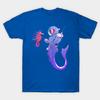 Unisex Fashion TShirt Space Mermaid Print TShirt Plus Size S-5XL T-Shirt 100%Cotton Tops O Neck Short Sleeve Tees