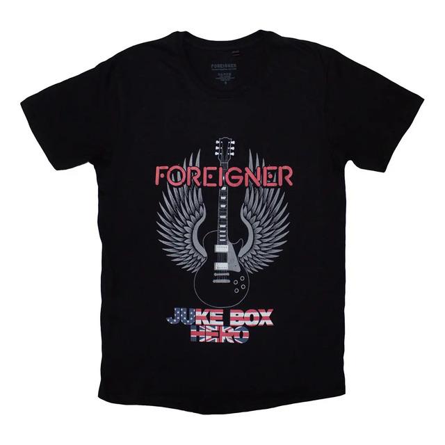 Camiseta Foreigner Wings Guitar Juke Box Hero XXL