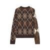 Womens Knit Cardigan Sweater With Round Neck Long Sleeve Loose Fit Button Front 2025