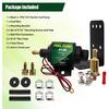 12D Micro Electric Diesel Fuel Pump Universal 5/16 Inch Inlet And Outlet 12V 1-2 A, 35 GPH, 4-7 PSI