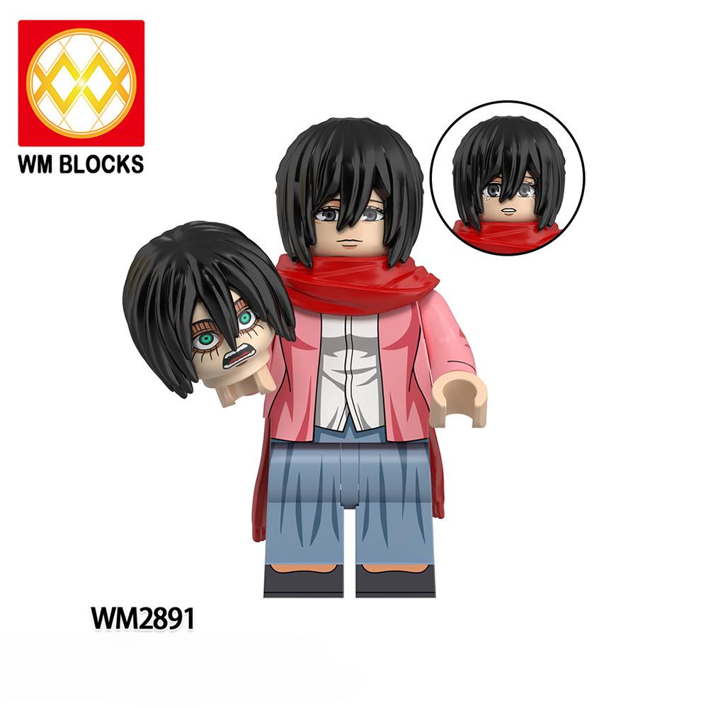 Anime Action Figure WM6204 Building Blocks Set - Christmas Gift DIY Small Decorative Figurines for Kids Adults
