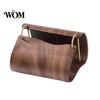 Dining Room Decor Wooden Tissue Holder, Rectangular Decorative Paper Napkin Dispenser, Modern Home Supplies Organizer, for Office Desk Desktop