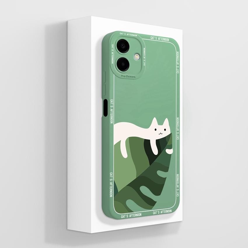 Sacs pour téléphone Pour Samsung A07 M07 F07 A17 M17 F17 M36 F36 M56 S26 Plus A25 Motifs Étiquette Mode Coque Arrière Souple en Silicone antichoc Pour Boîtier Samsung