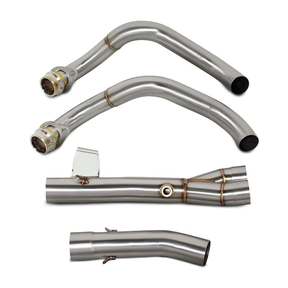 TENERE 700 Stainless Steel Exhaust Pipe Adapter for Yamaha Motorcycles, Original/51MM Compatible.
