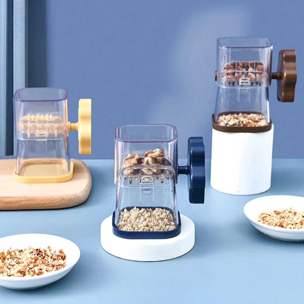 Kitchen Accessories Nut Crusher Manual Peanut Paste Masher Portable Dried Fruit Crusher Grinder Hand Walnut Chocolate Chopper