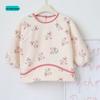 2025 Fall/Winter Unisex Fleece Smock for Kids: Reversible Baby Bib and Eating Wear