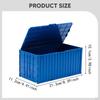 Mini Desktop Storage Box Shaped Like A Container, Large Capacity, Practical And Unique, with