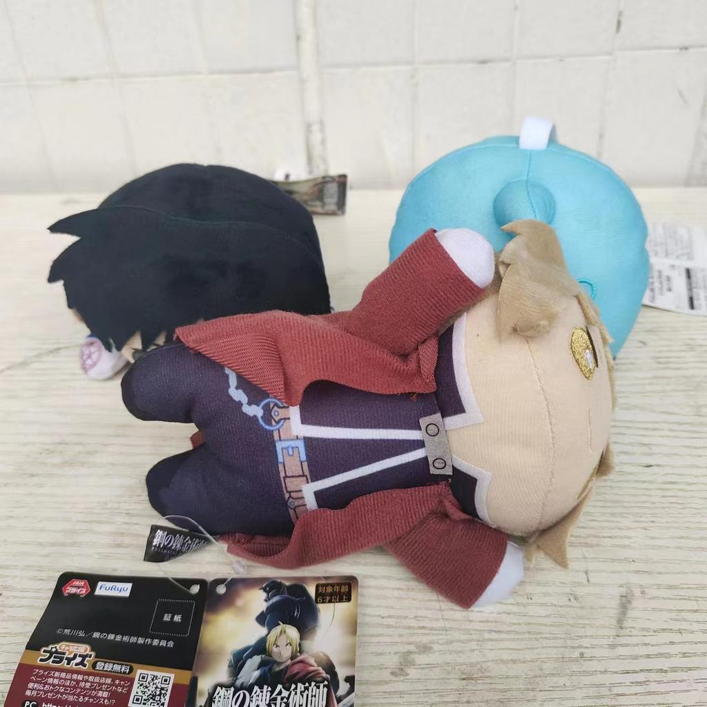 Fullmetal Alchemist Edward Elric Alphonse Roy Mustang Plush For Girls Boys 17CM Kids Stuffed Toys Children Gifts