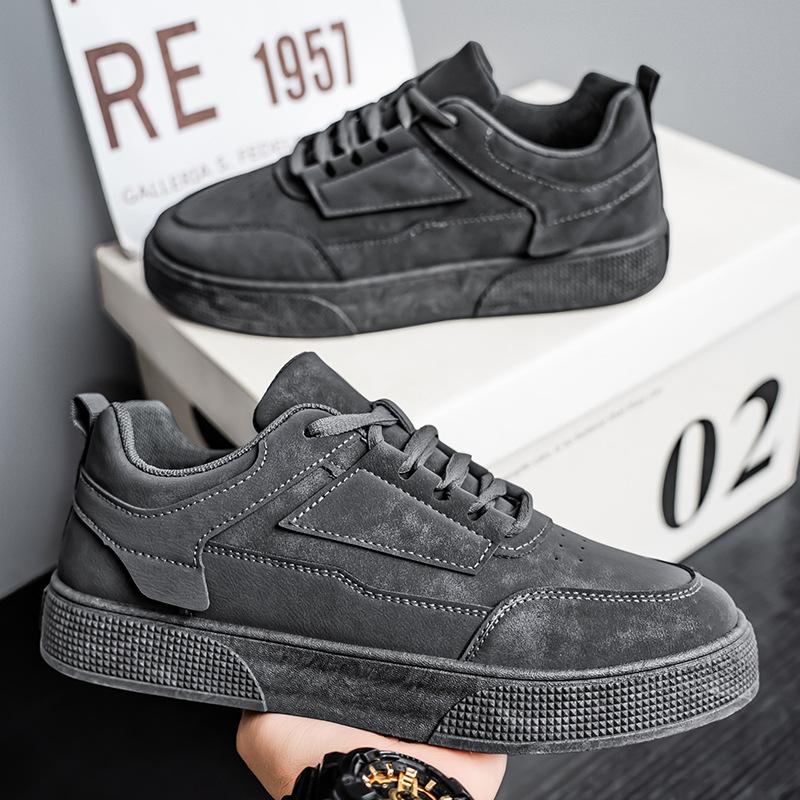 Spring Summer Men's New Breathable Wear-resistant Shoes Trendy Versatile Casual Simple Sports Board Shoes