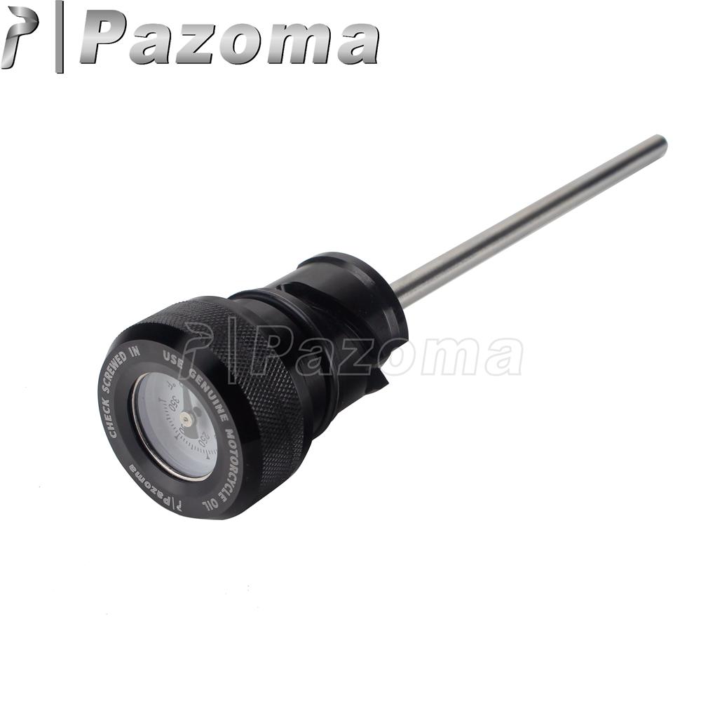 Motorcycle Oil Plug Temp Gauge For Harley Softail Oil Dipstick Temperature Fits 18-2021 FXBB FXST FXLR FLSL FLHC FLFB FXFB FXBR