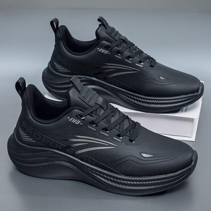 

Мужские кроссовки Белая обувь Легкие мужские кроссовки для бега Дышащие Удобные Мужская повседневная обувь Для ходьбы на открытом воздухе Мужская спортивная обувь 43 чёрный