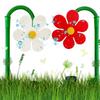 Colorful Dancing Flower Sprinkler Fast Irrigation Rotating Sprinkler Crazy Daisy Sprinkler Lawn