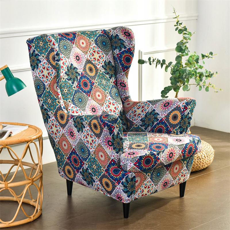 Armchair Cover Mandala Patterns Elastic [22Ew16]