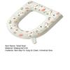 Toilet Seat Cartoon Pattern Tear-Off Easy Clean Non-Slip Cushion Pad Self-adhesive Toilet Seat Bathroom Toilet Seat Cover