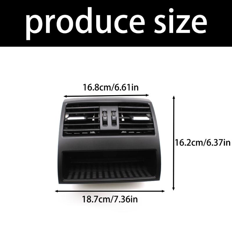 64229172167 Car HVAC Vent Grille For F10 F18 520i 523i 525i 528i 530i 550i 520d 525d 530d 535d Optimized Airflows Design