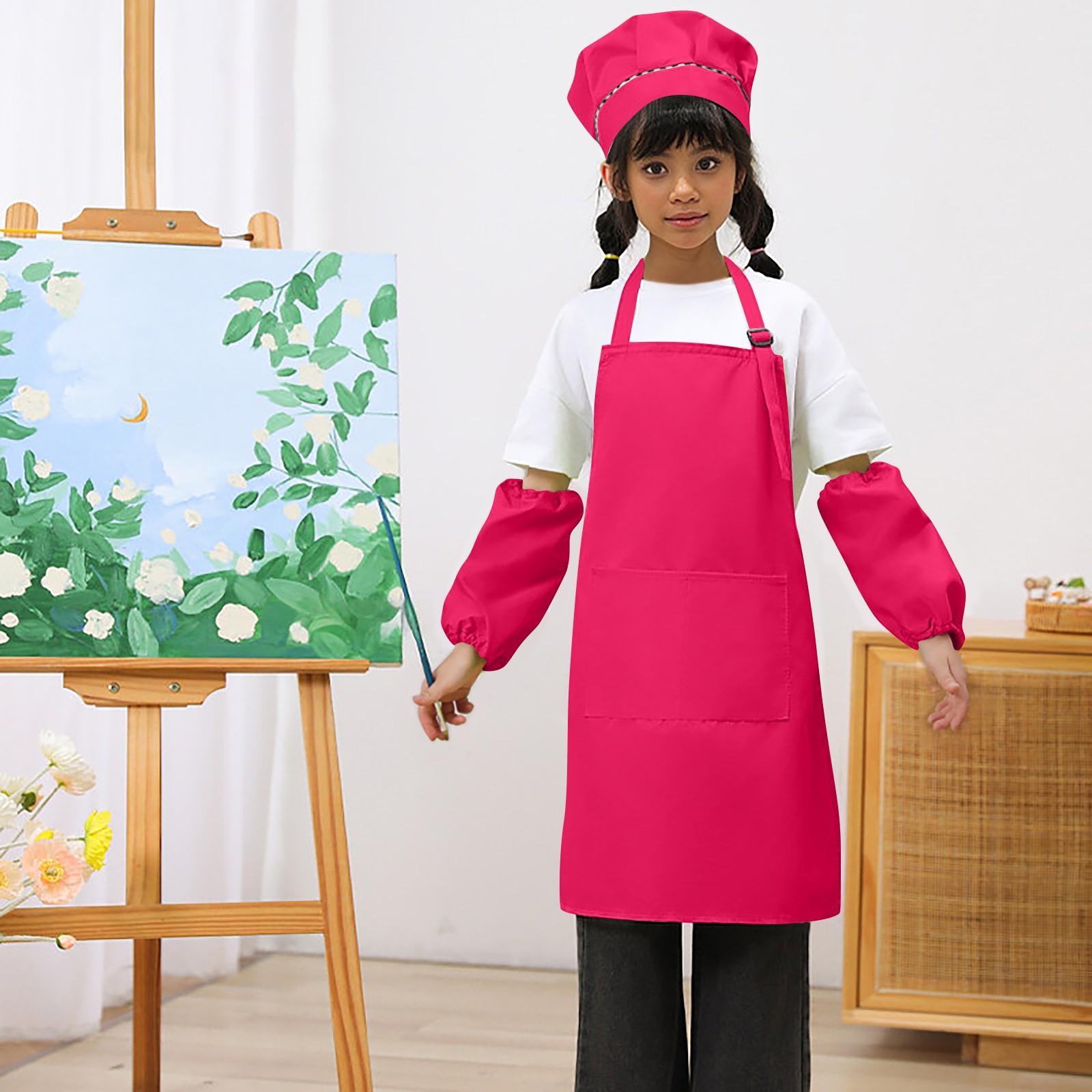 

Персонализированный фартук, поварской колпак для подростков и детей XL