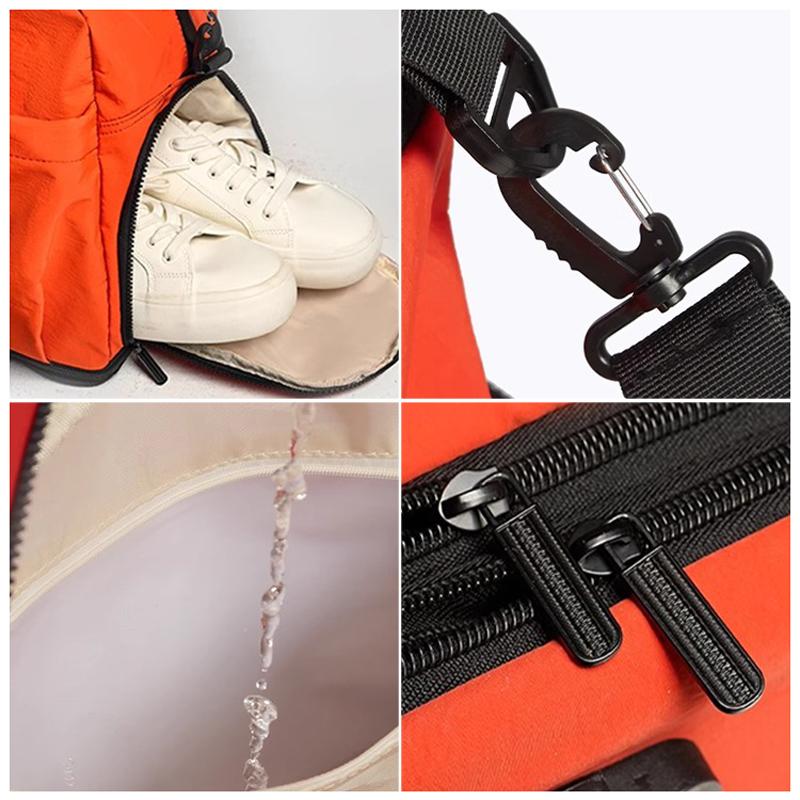 Handbag Large-capacity Short-distance Travel Bag Female Travel Pending Delivery Storage Duffel Bag Sports with Wheels Fitness Bag Male