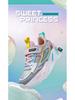 Girls' 2024 Autumn Non-Slip Leather Running Shoes - Soft Sole, Versatile, for Medium and Large Children