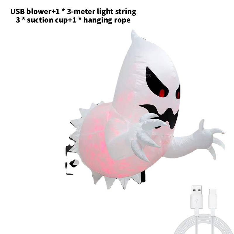 Halloween Inflatable Ghost Outdoor Indoor Yard Decor Power For Party Celebrations