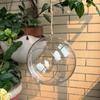 Hanging Bird Feeder Birdhouse Transparent Spherical Shape Bird Nest Garden Decor