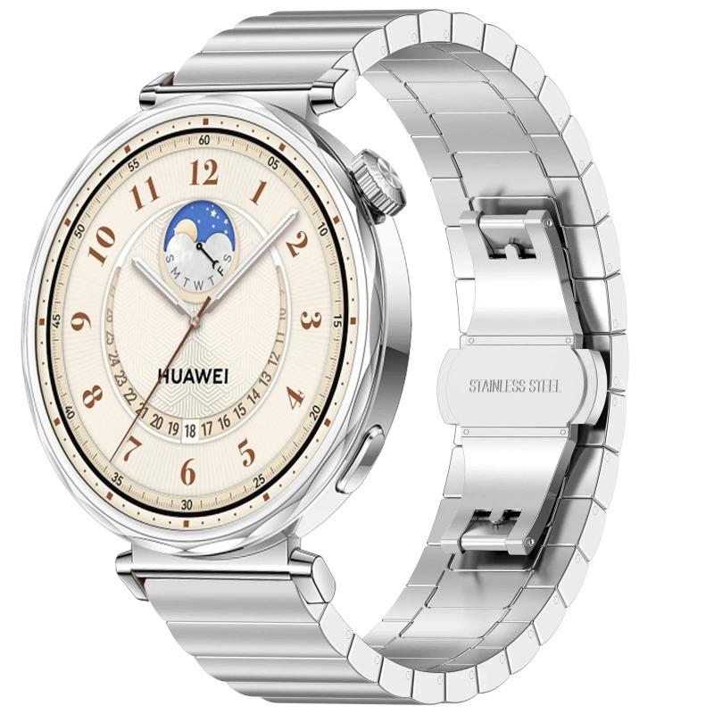 18mm Stainless Steel Strap For Huawei Watch GT6-5-4 41mm Metal Women High-end Band For Huawei Watch 5/GT5Pro 42mm Xiaomi S4 41mm