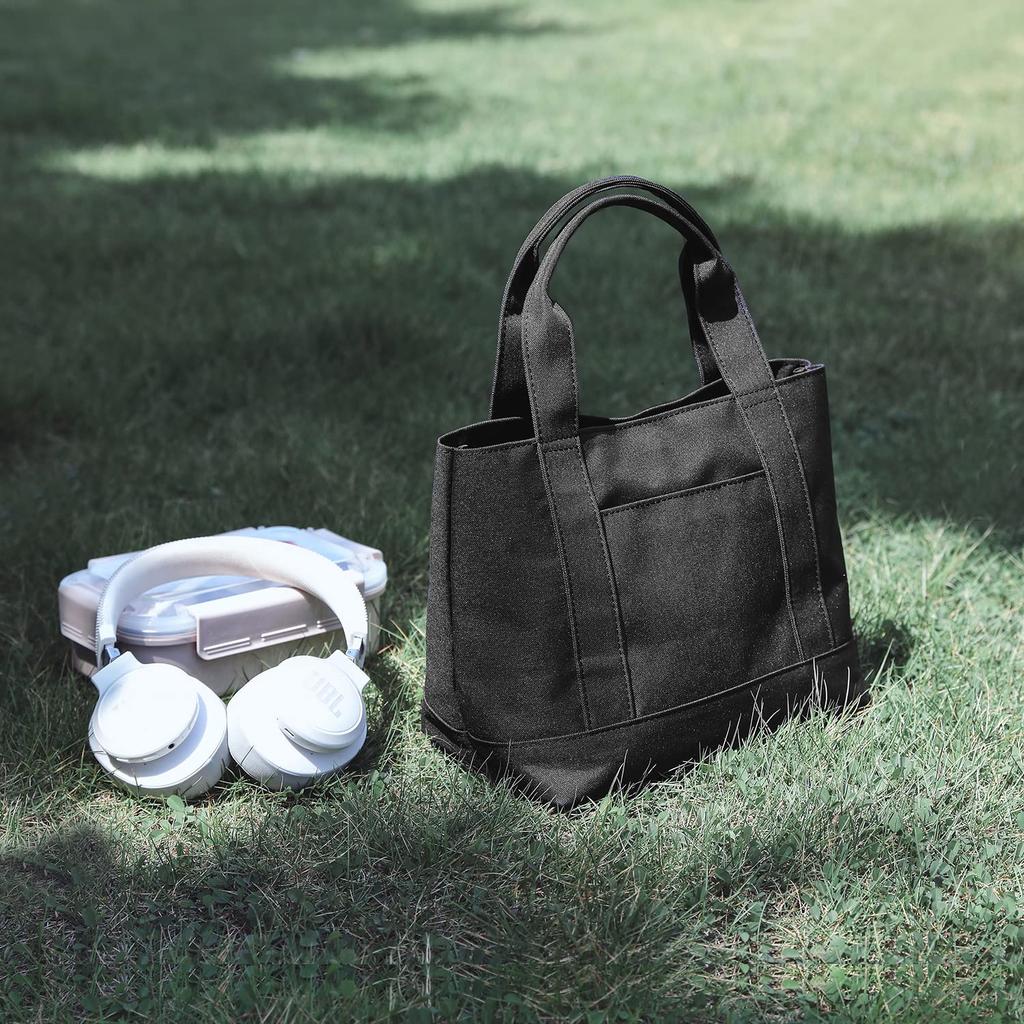 Tote Mini Lunch Mini Tasche [ENLAN] Tasche, Tote, Leichtgewicht, Klein, Tasche, Stilvoll, Handtasche, Damen, Fächer, Spazierengehen, Einkaufen, Pendeln, Herren, Unisex,