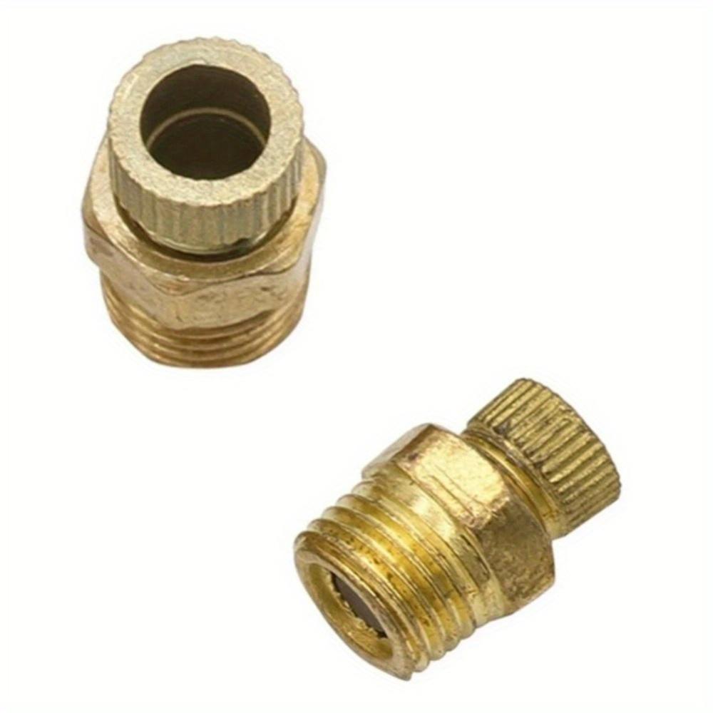 2PCS Small Air Pump Accessories Silent Air Compressor Drain Valve Screw Copper Hand Tools Hardware Accessories