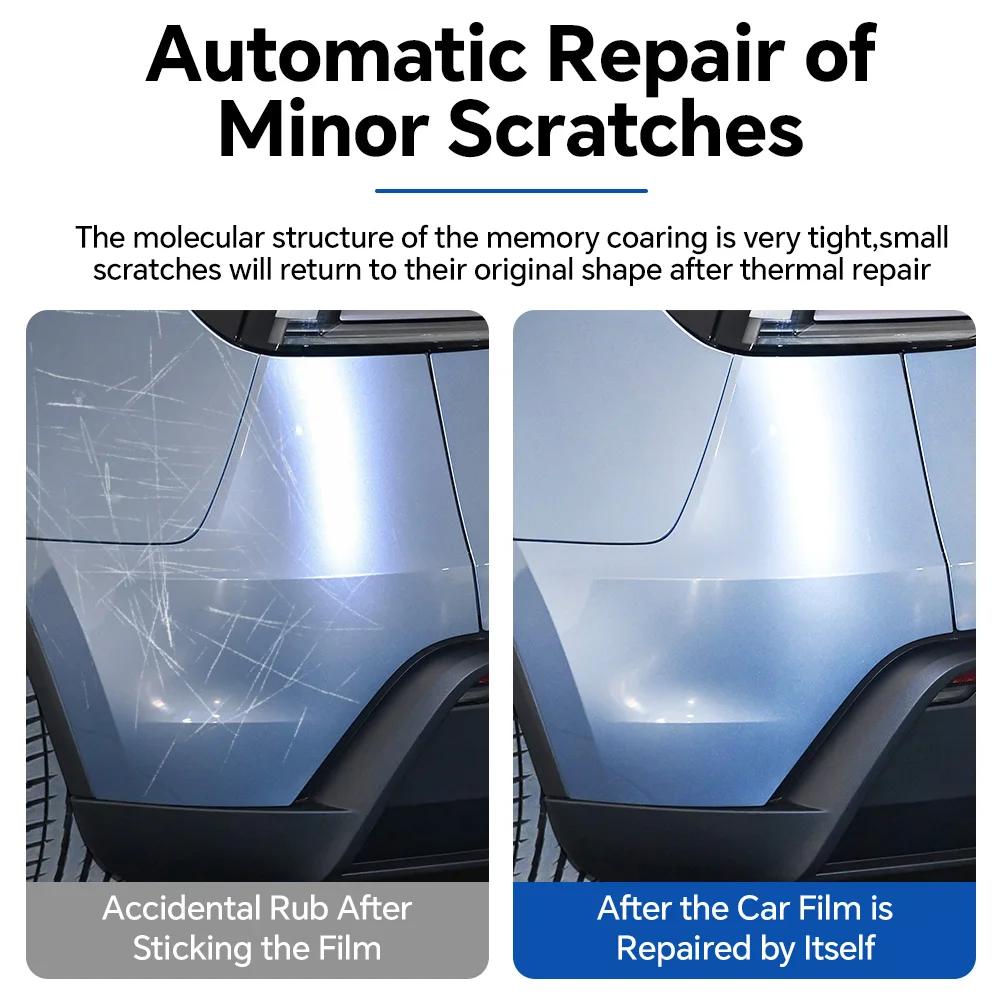 For Tesla Model Y Juniper/Performance 2025 2026 Headlight Rearview Bumper TPU Protection Film Pre-cut Clear PPF Anti-scratch Bra