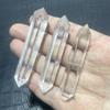 Natural Clear Crystal Quartz 6 Sided Facet Vogel Style Double Termination Wand Point Tibet Himalayan High Altitude Reiki Healin
