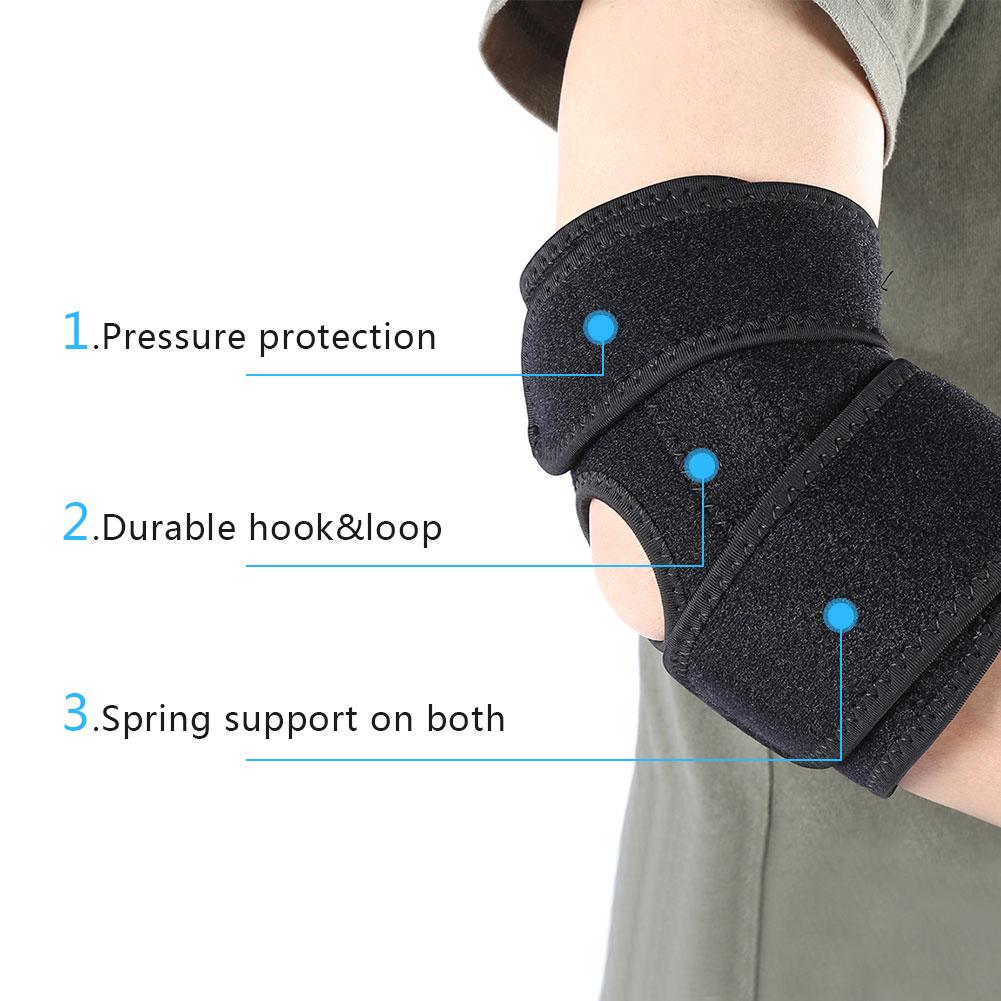 Protecție Sport Cot Fitness Articulație Braț Entorsă Bandaj Braț Suport Arc Pad Cot Echipament de Protecție pentru