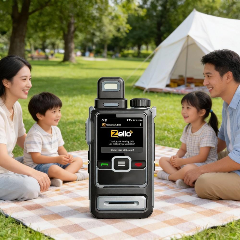 Android ZELLO walkie talkie global 5000 km POC walkie talkie unitate exterioară rețea 4G comunicație bidirecțională