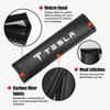 Car Sticker Tesla Car Seatbelt Shoulder Pad Cover Carbon Fiber Seat Belt Protector Cushion For Tesla Model 3 X S Y