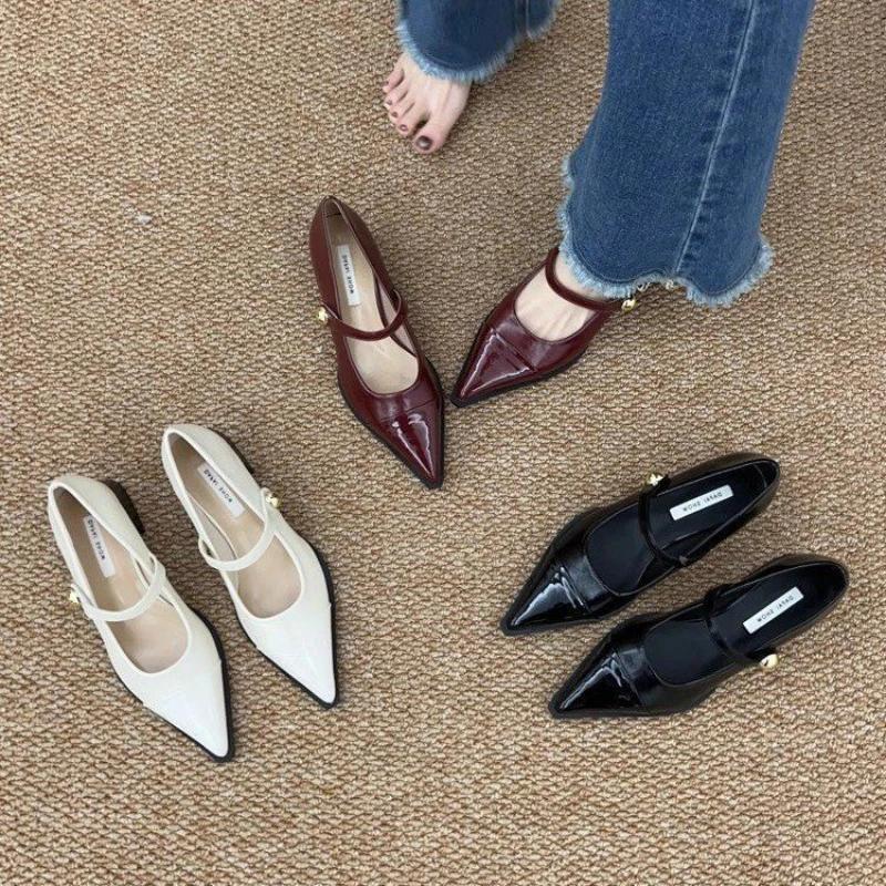 Модные туфли на тонком каблуке для женщин Модные женские туфли на высоком каблуке — фото 6