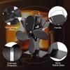 Thermoelectric Wall-Mounted 12-Blade Double-Headed Chimney Fan - Powerful Bestseller