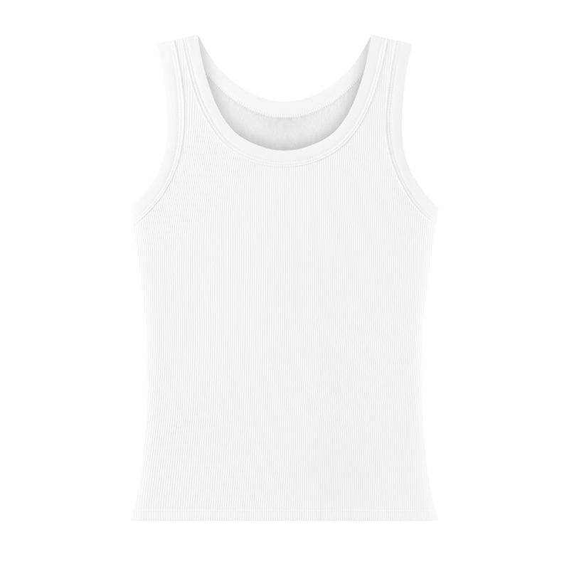 

Женский жилет с широкими плечами в корейском стиле: Плюс Бархатный Толстый Теплый Утягивающий Топ для Осени и Зимы One Size белый