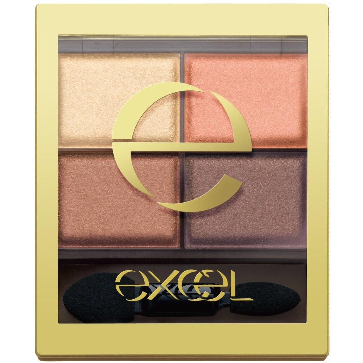 Excel Skinny Rich Shadow SR05 (Warm Brown) Palette Eyeshadow Makeup
