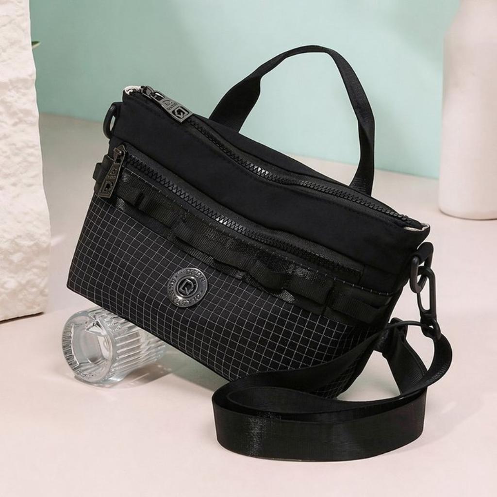 Shoulder Crossbody Handbag Women Oxford Multi Compartment Daily Commute
