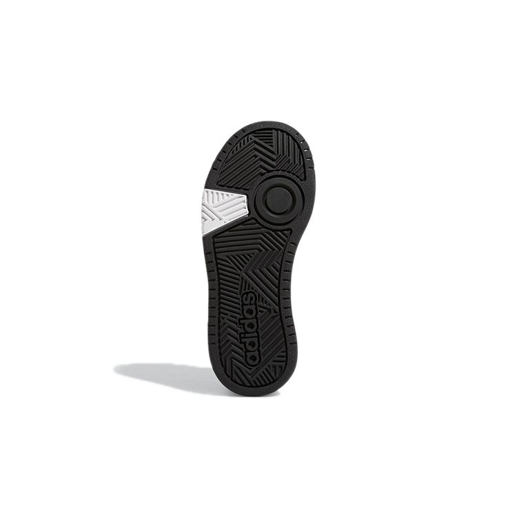 Adidas Hoops Mid J Black White Kids Sneakers Core-Black Cloud-White Grey-Six GW0402